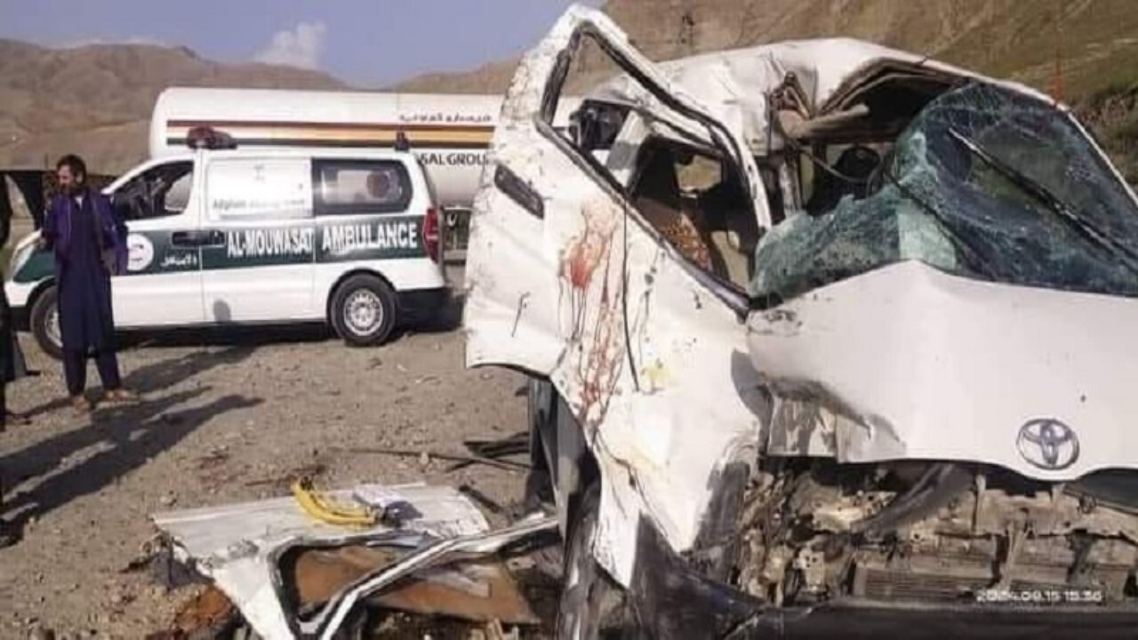 حادثه ترافیکی در جلال آباد