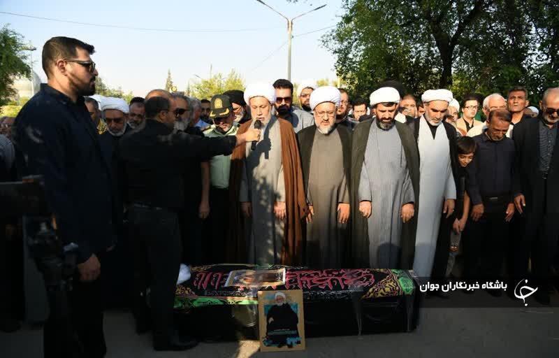 پیکر مرحوم حجت&zwnj;الاسلام عندلیبی به خاک سپرده شد