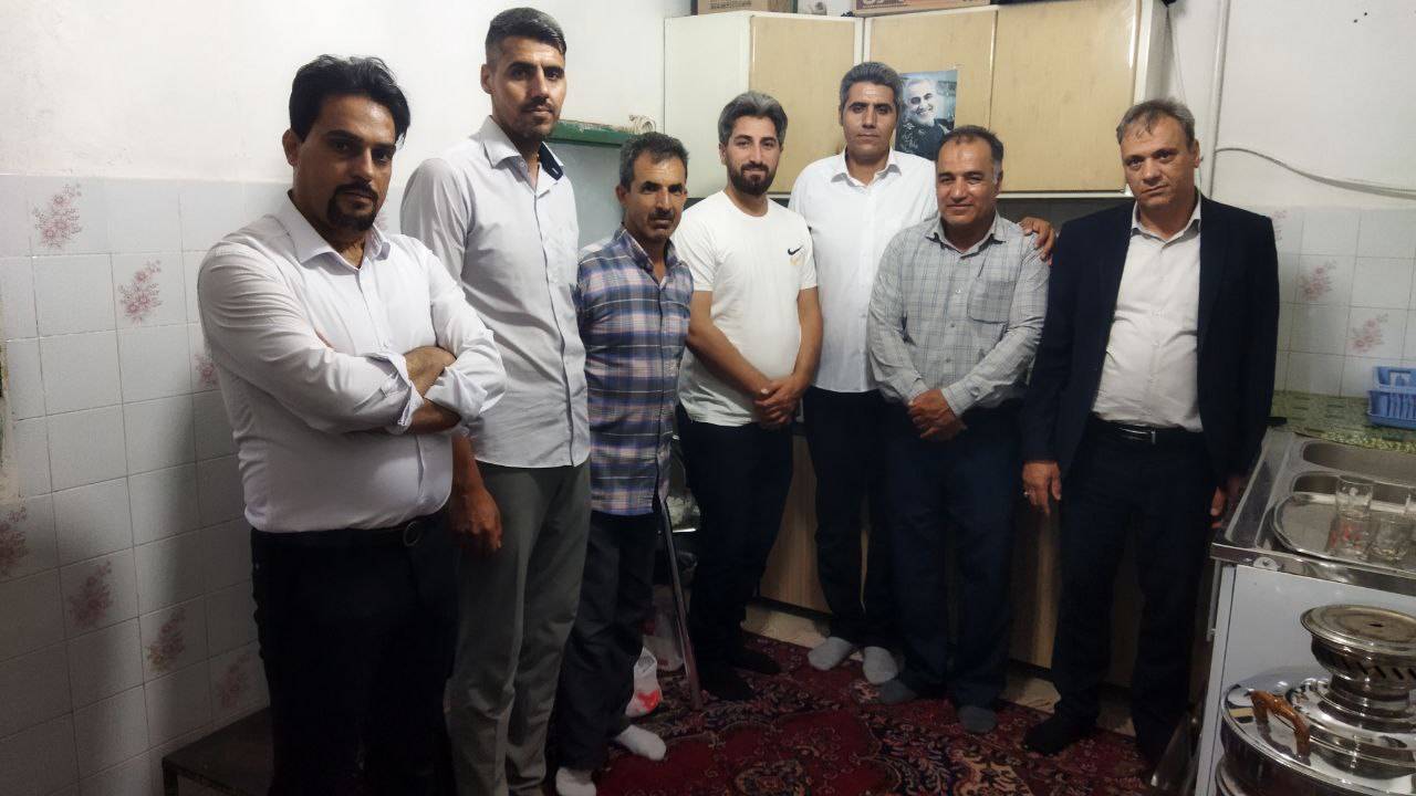 بازدید معلمان از دانش آموزان