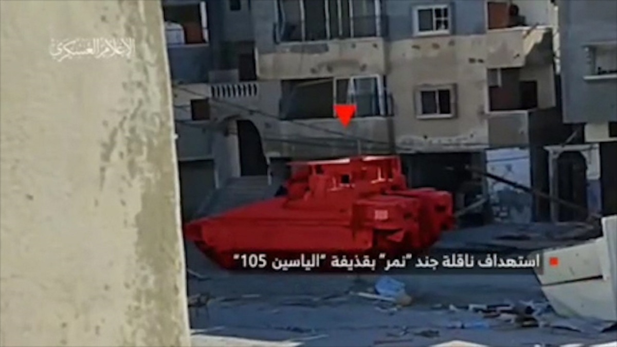 انهدام تانک «مرکاوا» توسط «سرایاالقدس» در رفح + فیلم