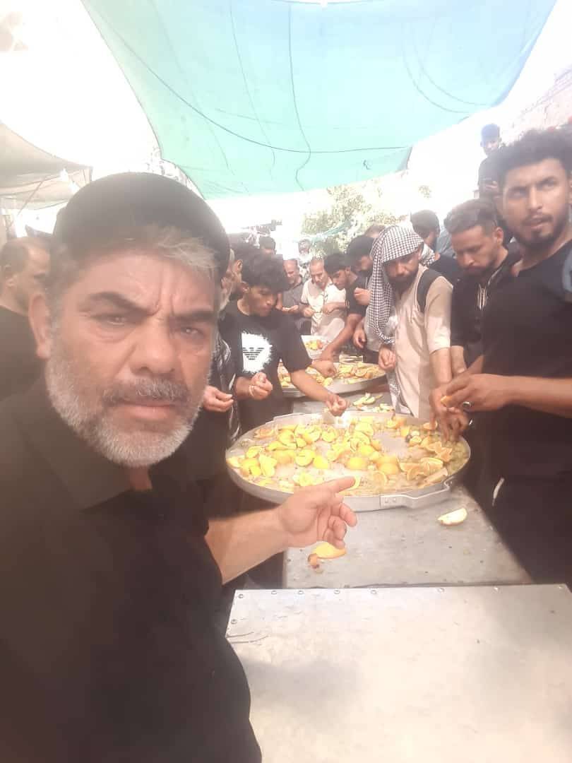 توزیع غذای نذری