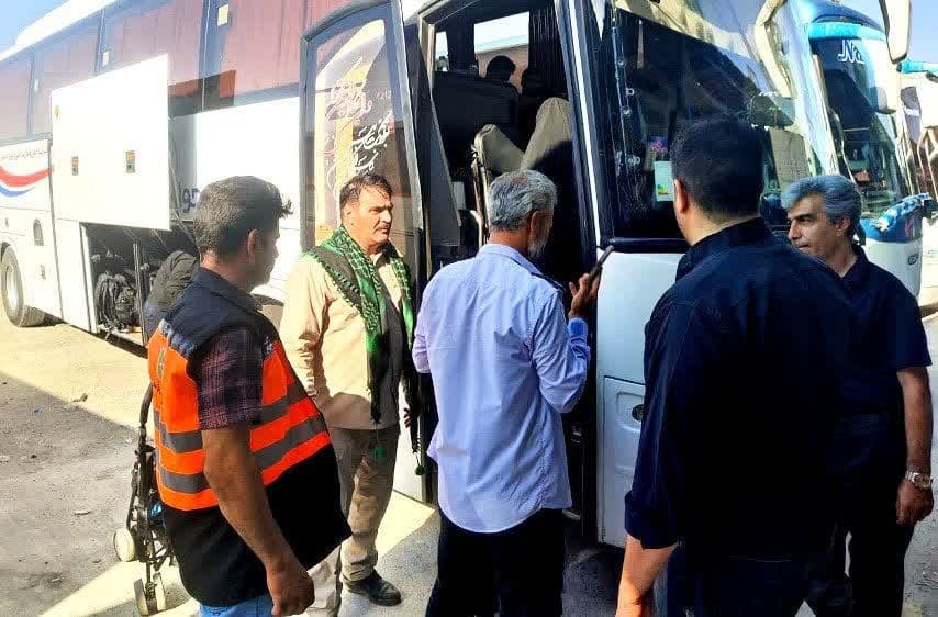 بازگشت زائران اربعین با خدمت‌رسانی ناوگان حمل و نقل مسافری