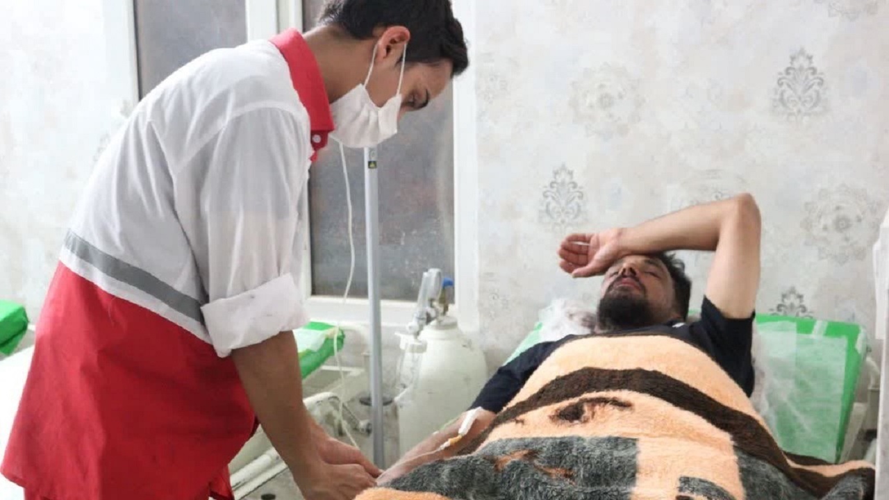 ارائه خدمات درمانی به بیش از ۴۴۰ زائر در قرارگاه مردمی اربعین قم