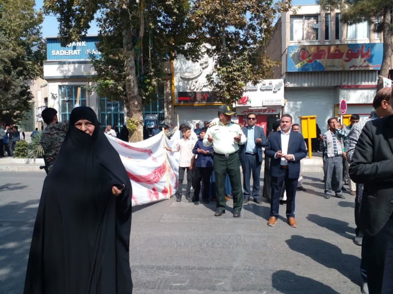 مراسم حمایت از فلسطین در سالروز ولادت حضرت محمد(ص)