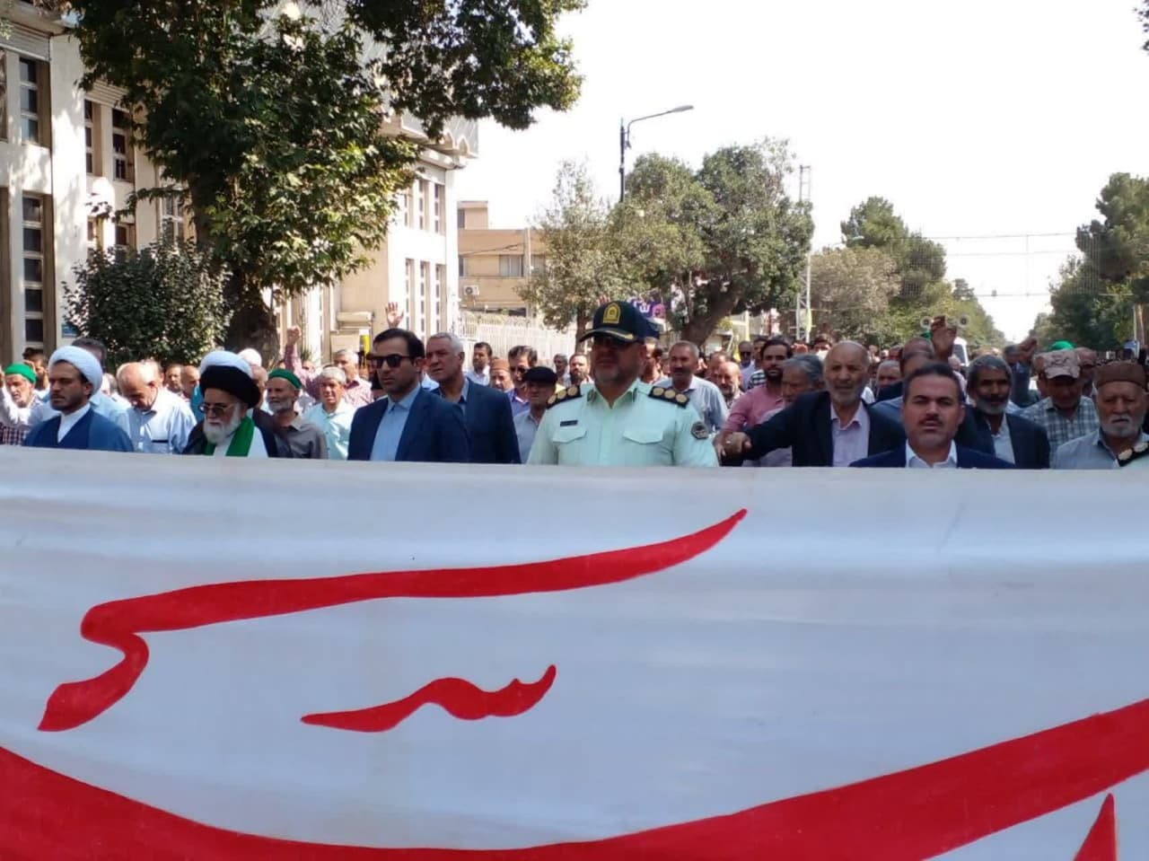 حمایت از مردم مظلوم فلسطین در نیشابور