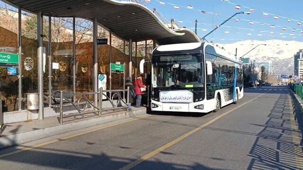 جزئیات نصب دوربین در اتوبوس‌های BRT