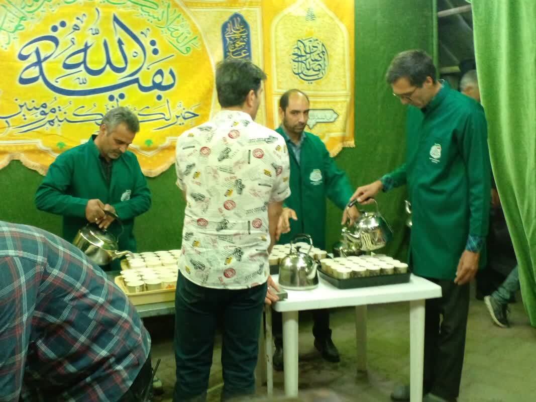 برپایی ایستگاه صلواتی در نیشابور