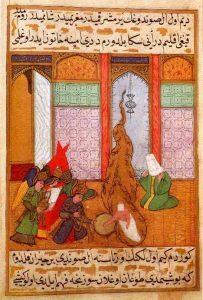 تابلوی تولد محمد (ص) از کتاب Siyar-i Nab&icirc;