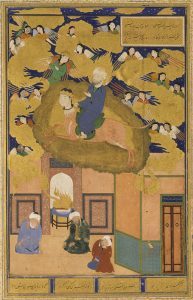 عروج حضرت محمد (ص) در بوستان سعدی سال ۱۵۱۴ میلادی
