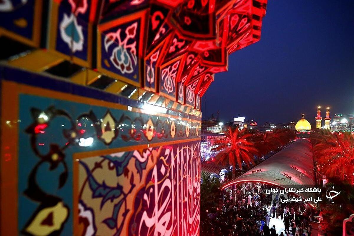 بدرقه و وداع با پیکر پاک رهبر شهید در عراق