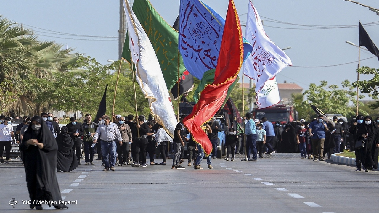 راهپیمایی جاماندگان اربعین حسینی در اقصی نقاط کشور از لنز دوربین شهروند خبرنگار