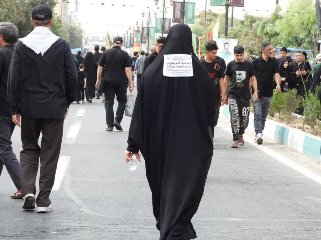 حضور بانوان در راهپیمایی اربعین