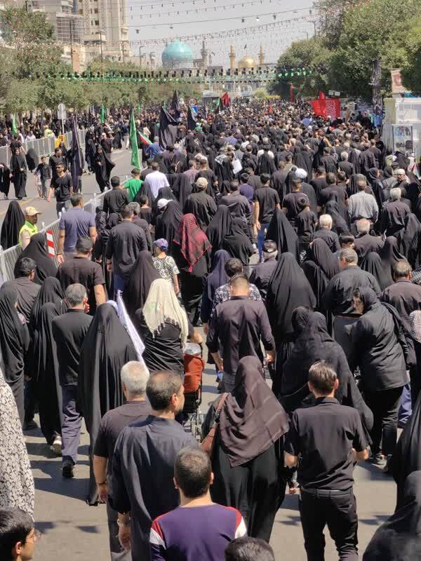 راهپیمایی اربعین در مشهد