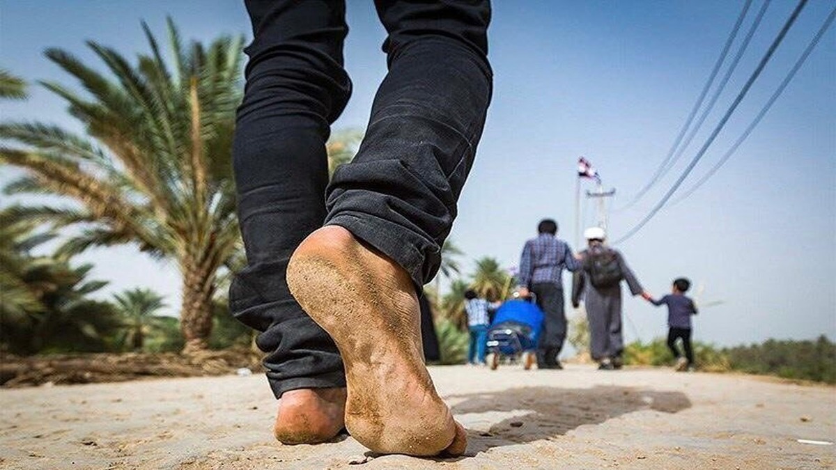 باشگاه خبرنگاران -پیاده‌روی اربعین به نیت شهیدی که حاجت می‌دهد