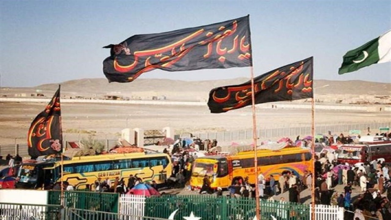 خدمت رسانی به زائران پاکستانی