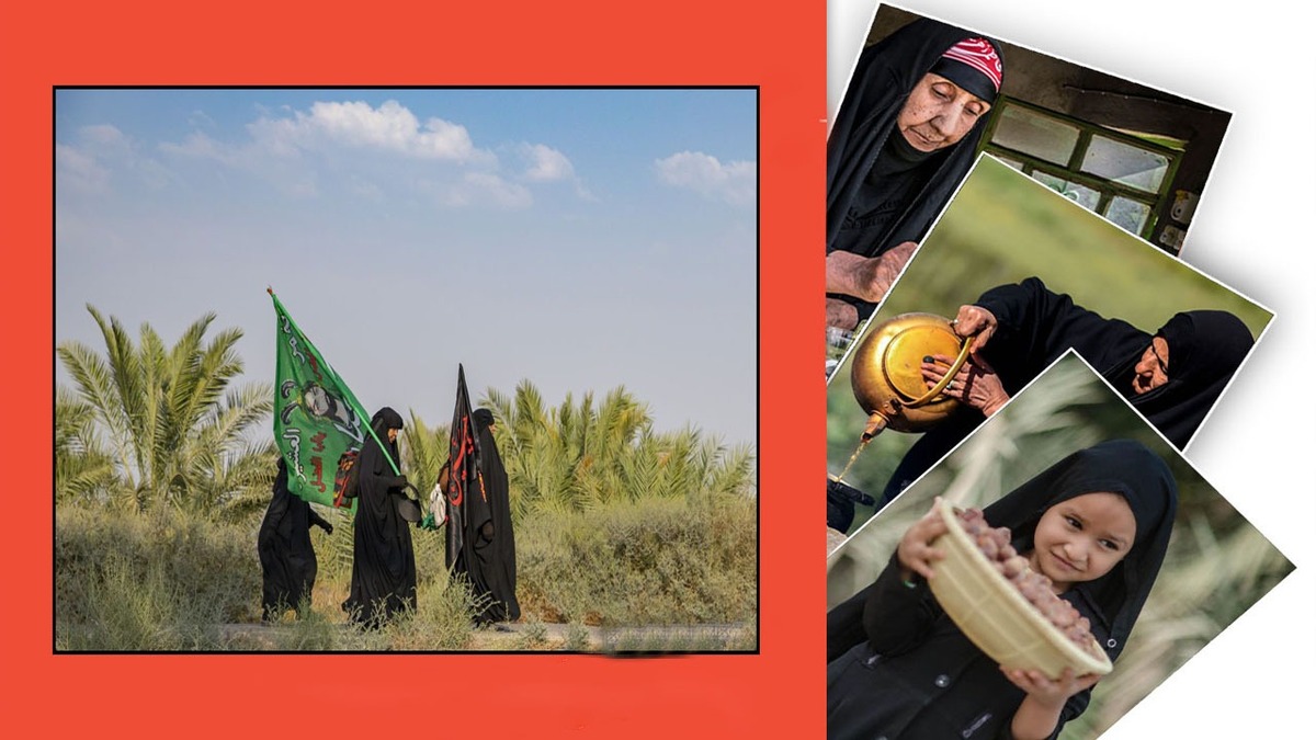 باشگاه خبرنگاران -۱۰ عکس دیدنی از زنان در پیاده‌روی اربعین از نگاه عکاسان بین‌المللی
