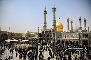 عزاداری اربعین حسینی در حرم مطهر حضرت معصومه (س)