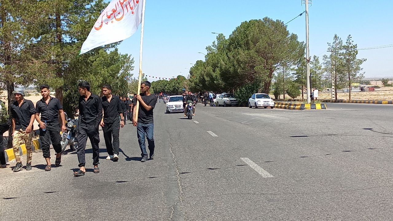 پیاده روی شهر کرمان