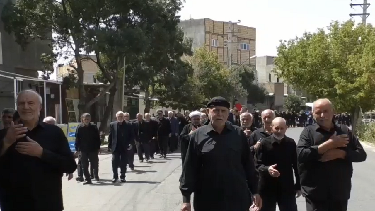 مردم آذربایجان شرقی عزادار اربعین حسینی