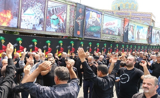 تجمع اربعینی در آستانه اشرفیه + تصاویر