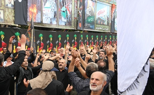 تجمع اربعینی در آستانه اشرفیه + تصاویر