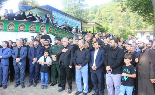همایش دلدادگان حسینی در جوکندان تالش