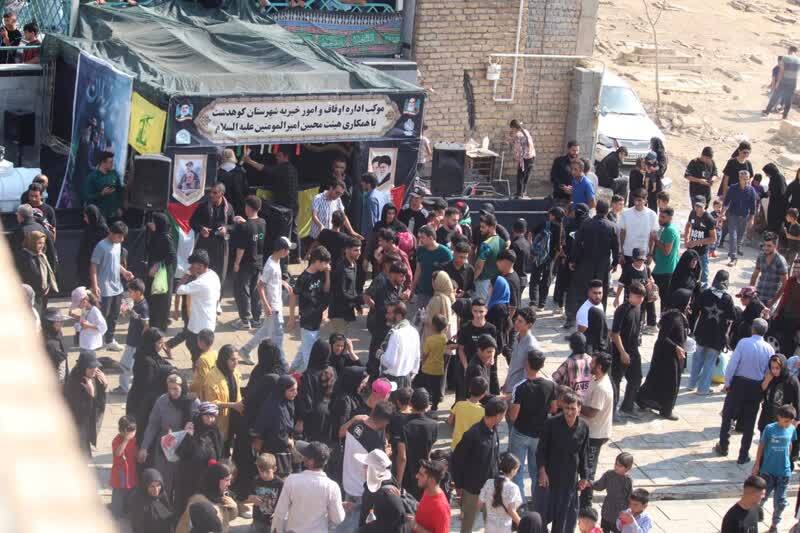 موکب پذیرایی جاماندگان اربعین