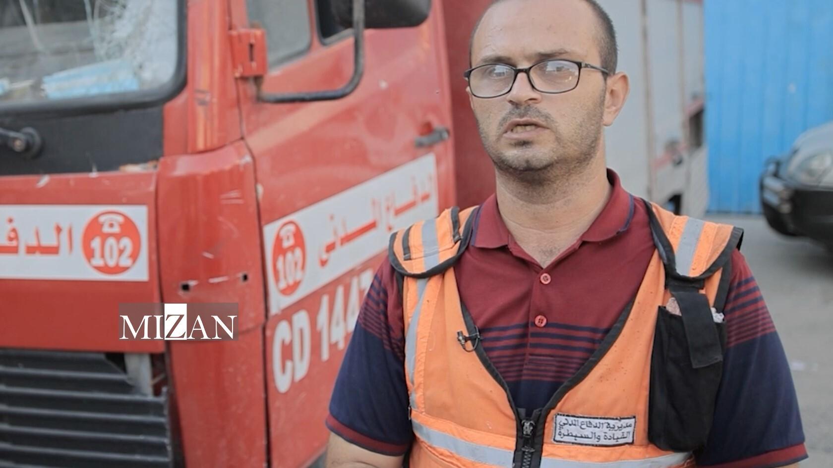 امدادگر فلسطینی