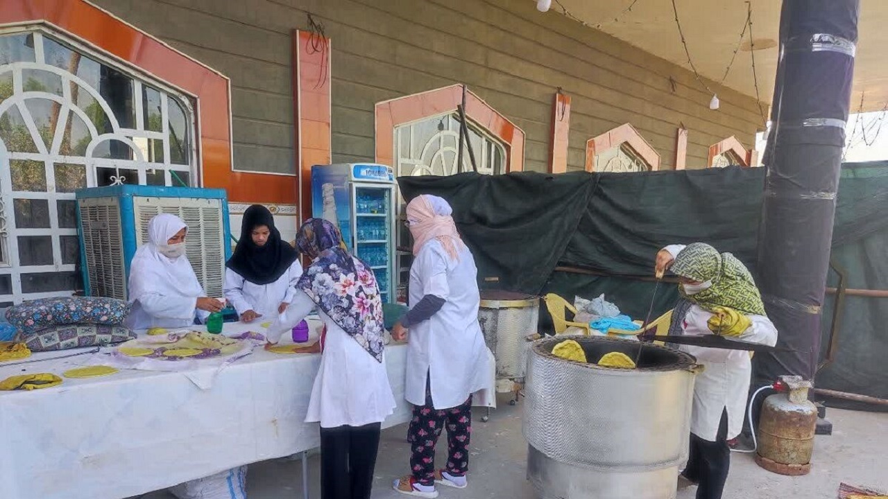 خدمت رسانی جهادگران خراسان جنوبی به ۳ هزار زائر اربعین در هر روز