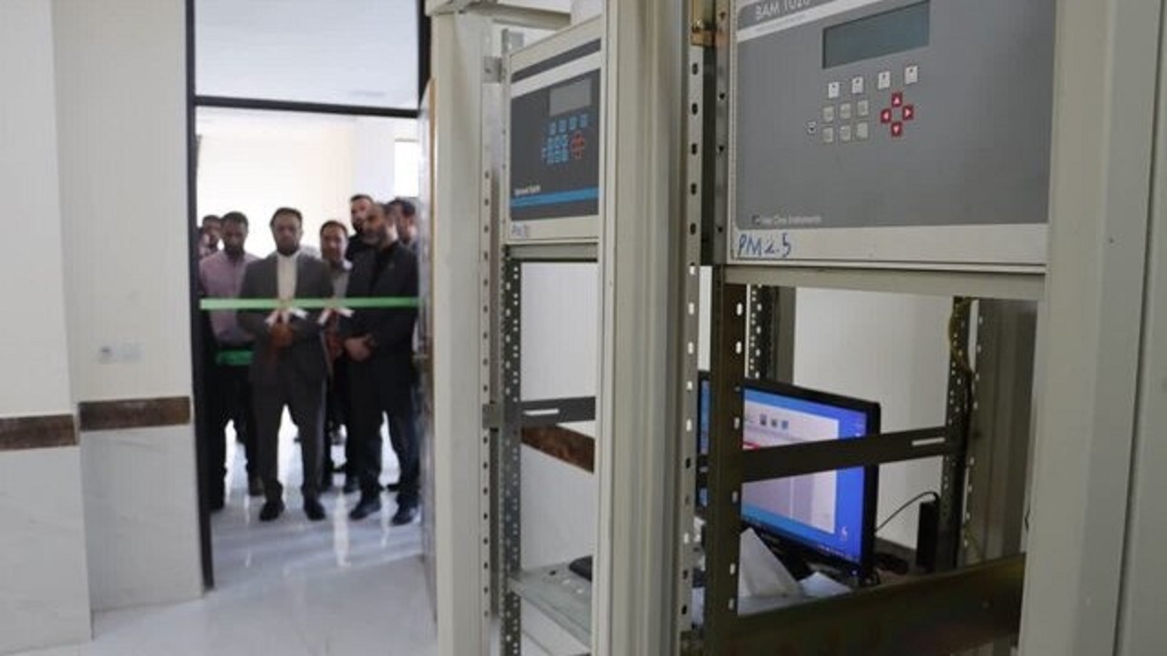 ایستگاه سنجش آلودگی هوای هویزه در هفته دولت راه اندازی شد