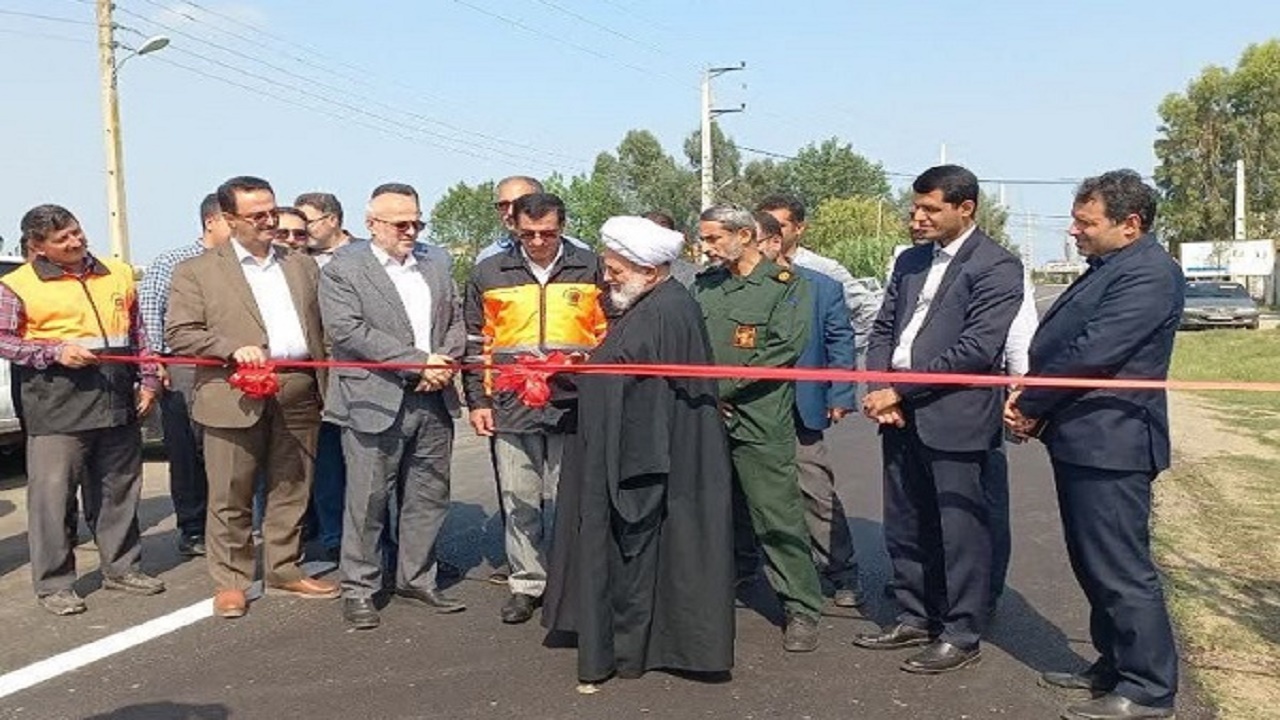 بهره برداری از ۲ پروژه روکش آسفالت شهرستان بابلسر