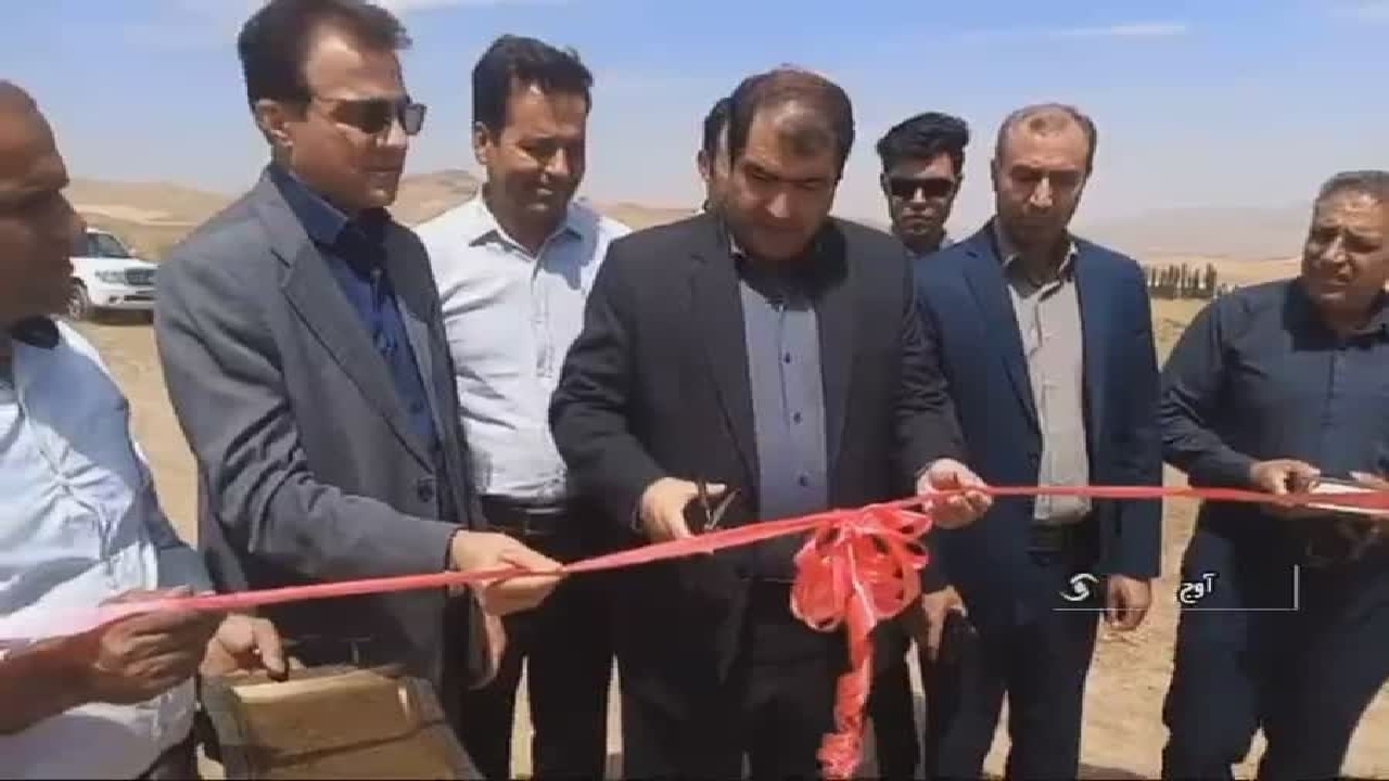 افتتاح چند طرح عمرانی در استان قزوین+ فیلم