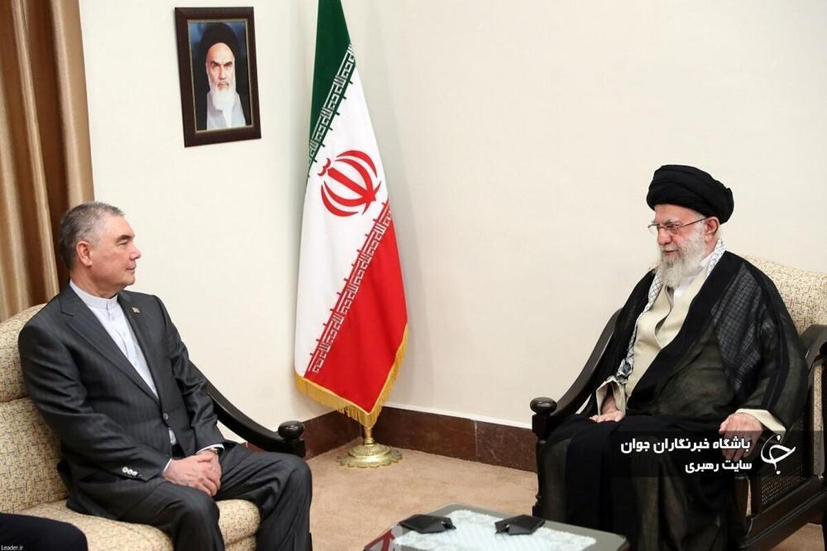 دیدار اعضای کاروان‌های اعزامی ایران به بازی‌های المپیک و پارالمپیک ۲۰۲۴ پاریس با رهبر انقلاب