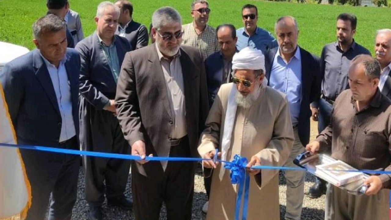 بهره برداری از ۲ پروژه آبرسانی در شهرستان مریوان