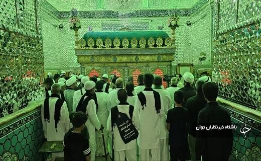 آغاز حرکت کاروان پیاده بافق به سمت مشهدالرضا+عکس