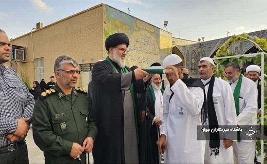 آغاز حرکت کاروان پیاده بافق به سمت مشهدالرضا+عکس
