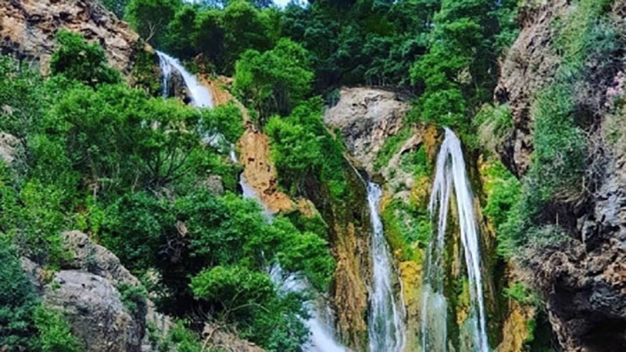 زیبایی‌های ایران؛ آبشار طوف کما خوزستان + فیلم