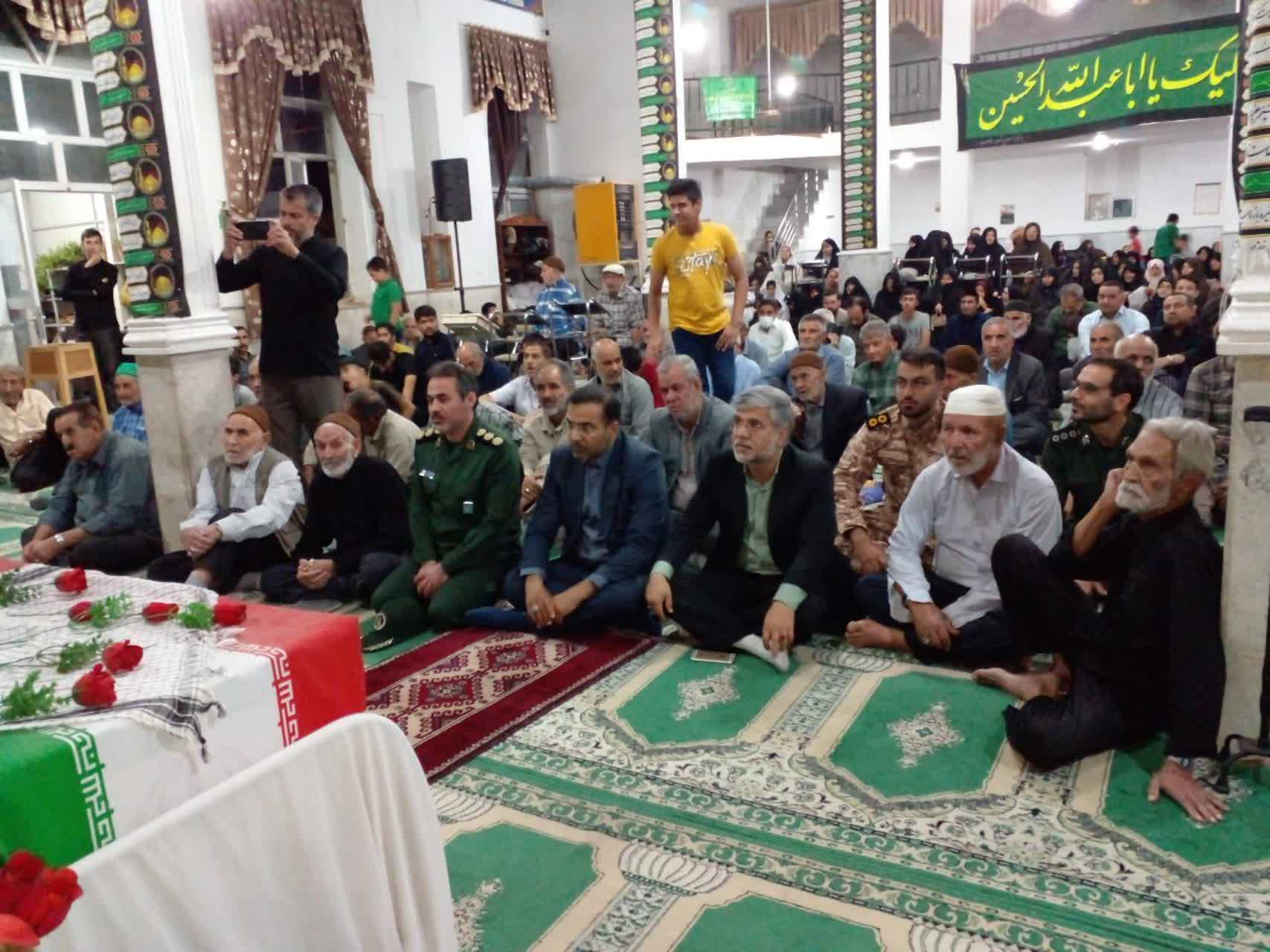 مراسم یادواره شهدا در نیشابور