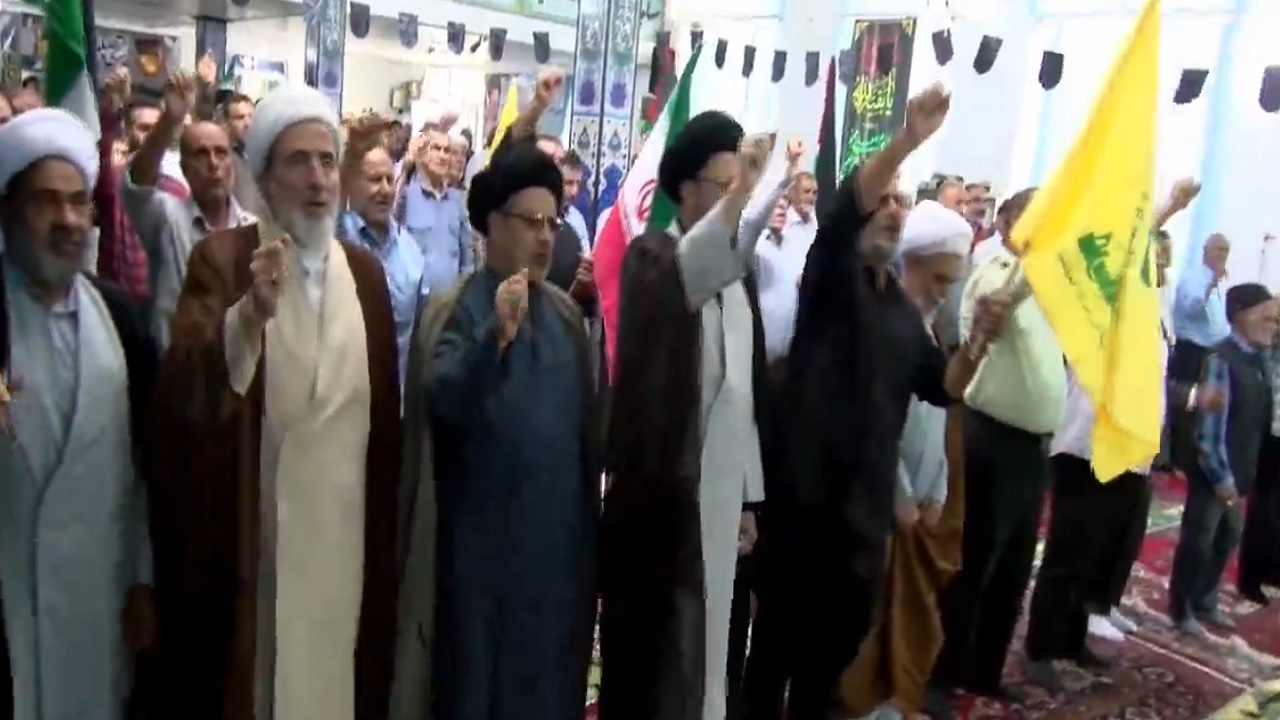خروش مردم آذربایجان شرقی در جمعه خشم