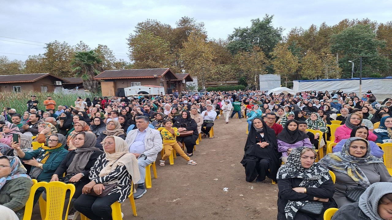 مراسم جشنواره شالی
