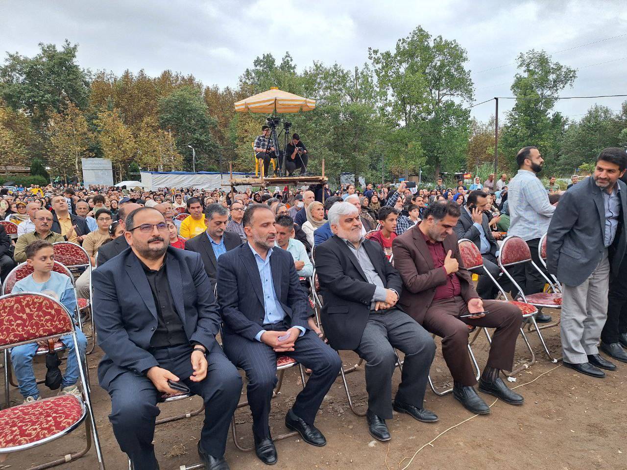مراسم جشنواره شالی در آستانه اشرفیه