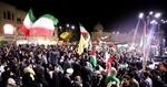 تجمع مردم همدان در حمایت از حمله موشکی به سرزمین‌های اشغالی