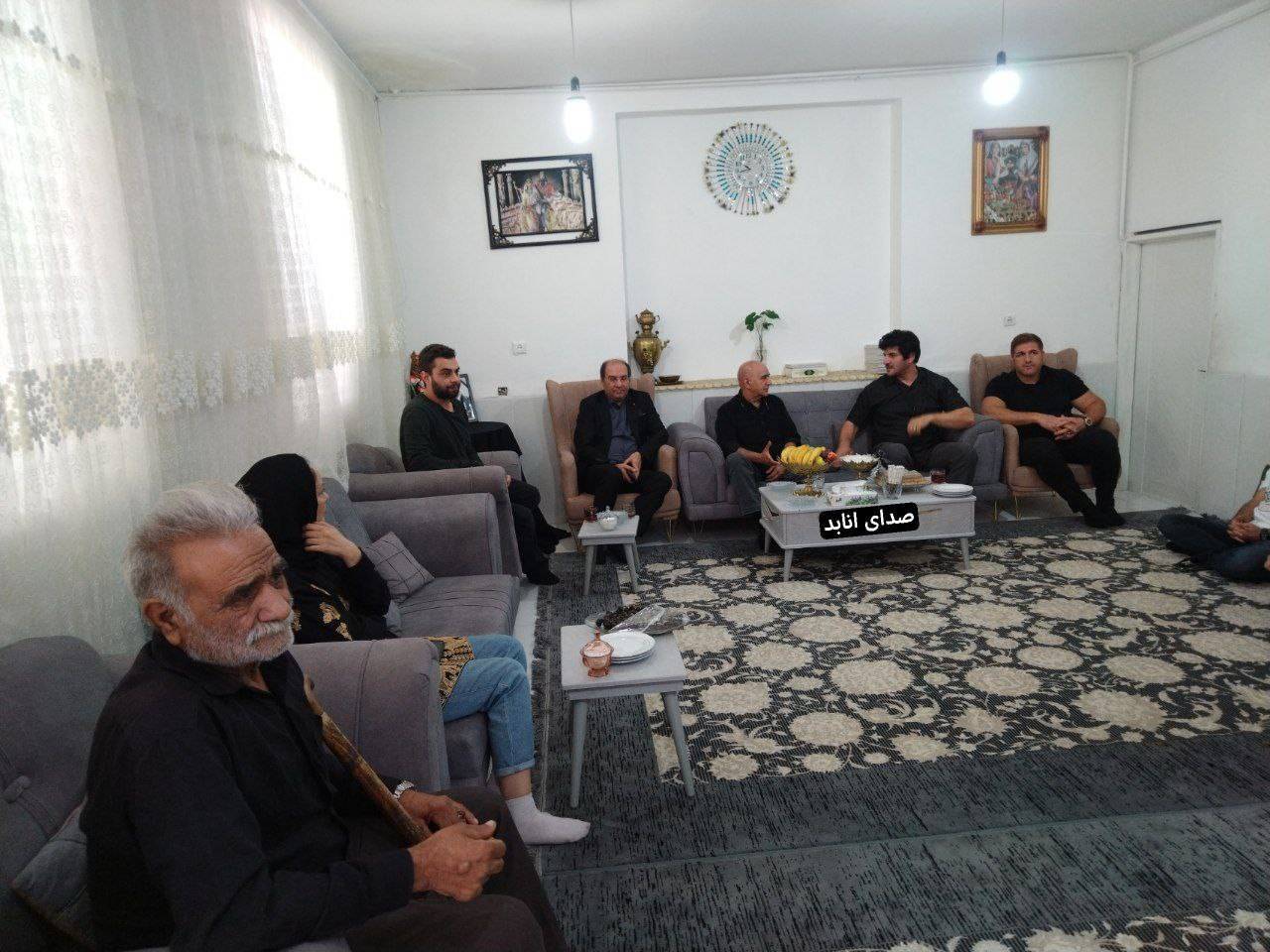 دیدار با حادثه دیدگان معدن طبس