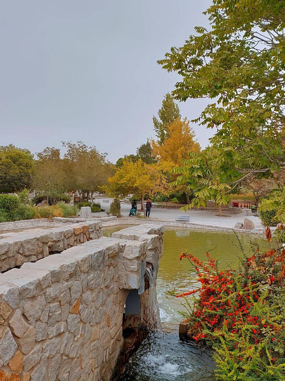 نمایی زیبا از بوستان کوهسنگی در مشهد
