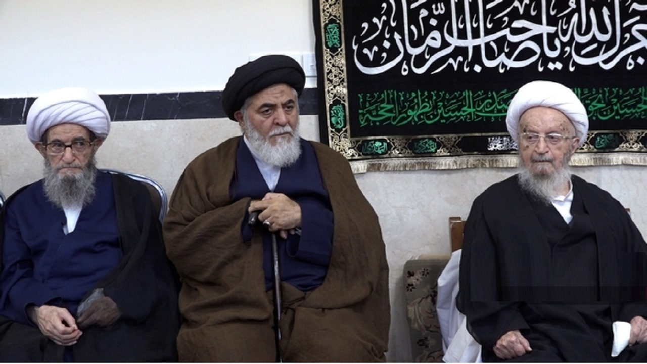 بزرگداشت سید مقاومت از سوی آیت الله مکارم شیرازی در قم