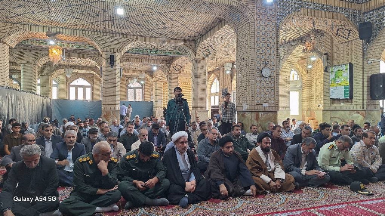 مراسم گرامیداشت شهید سید حسن نصراله در گچساران