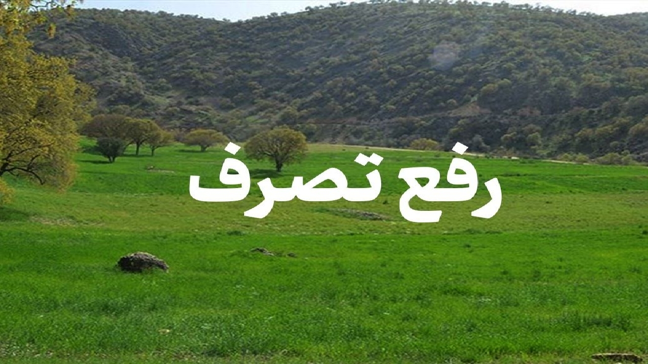 رفع تصرف اراضی ملی در رضوانشهر