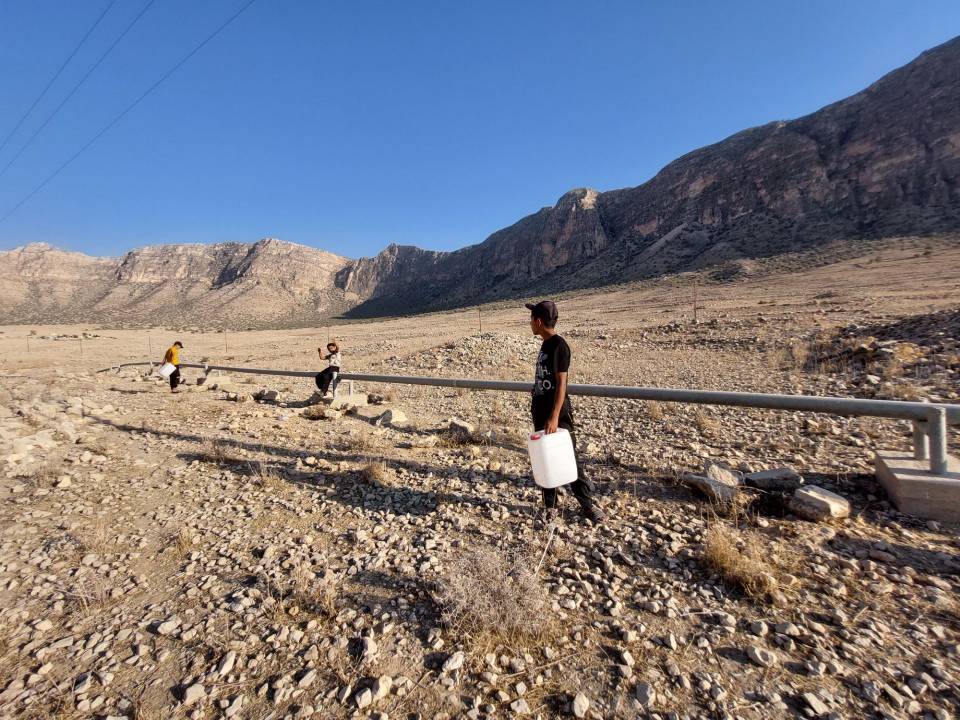 طرح جهادی آبیاری نهال