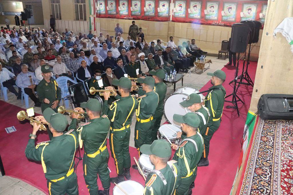 مراسم یادواره شهدا در لارستان