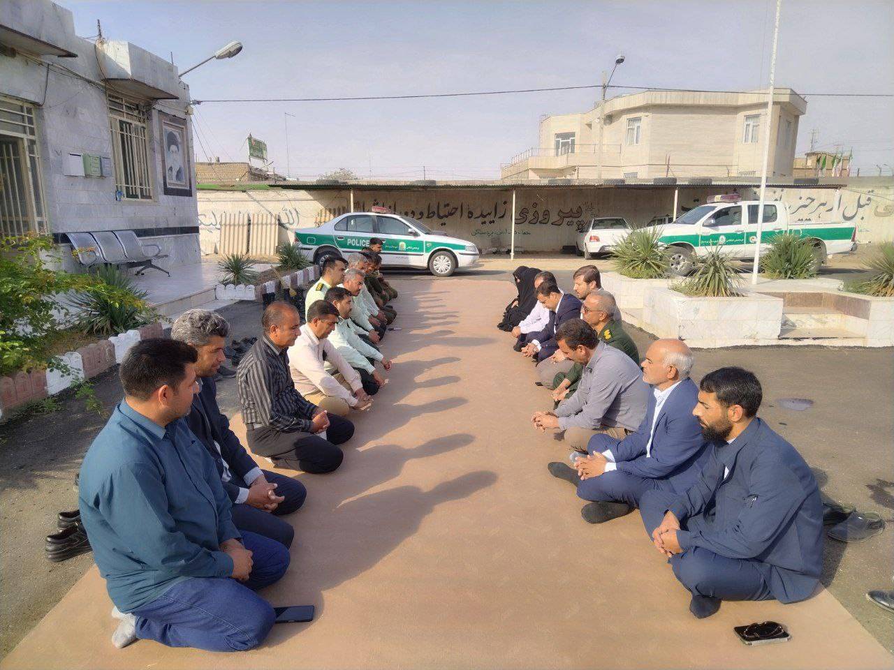 مراسم گرامیداشت هفته نیروی انتظامی و تجلیل